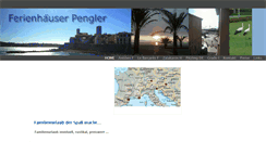 Desktop Screenshot of ferienhaeuser-pengler.de