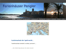 Tablet Screenshot of ferienhaeuser-pengler.de